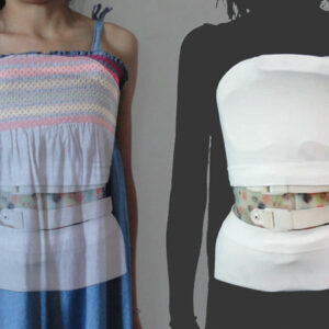 maglia soft tube per corsetto